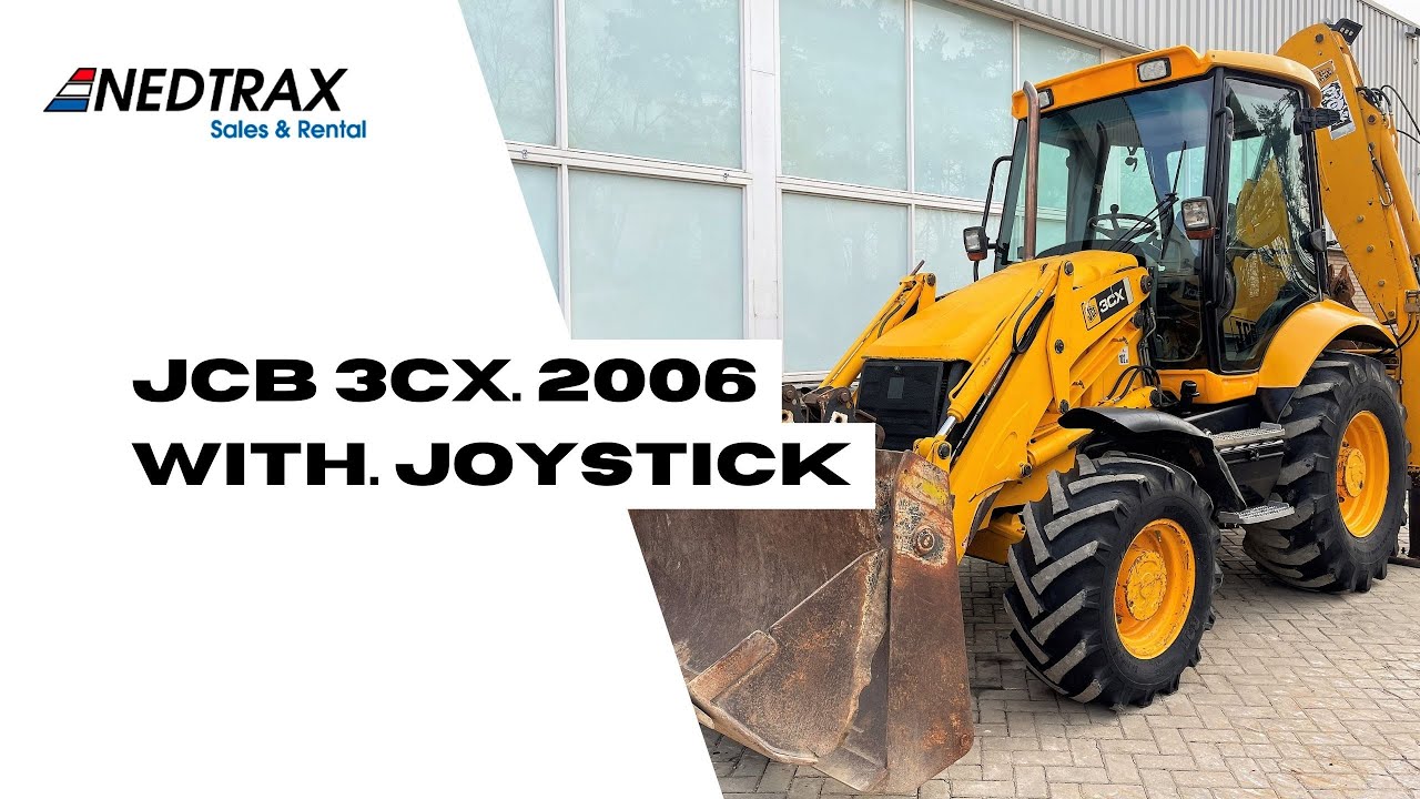JCB 3CX.  2006  with. joystick