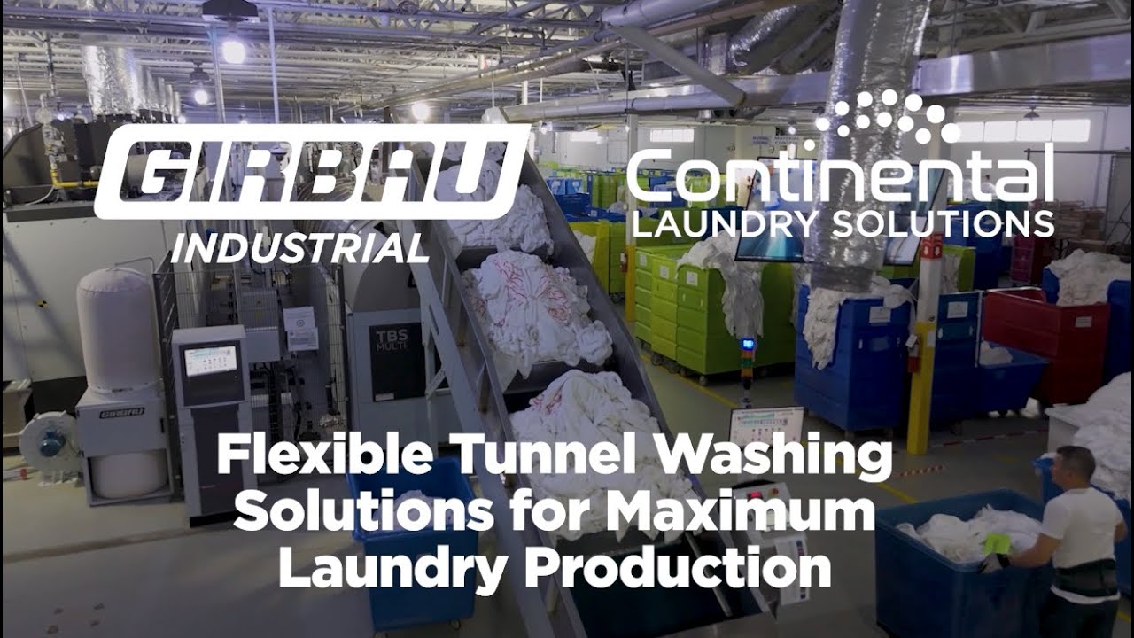 Washing | Flexible Tunnel Washing Solutions for Maximum Laundry Production