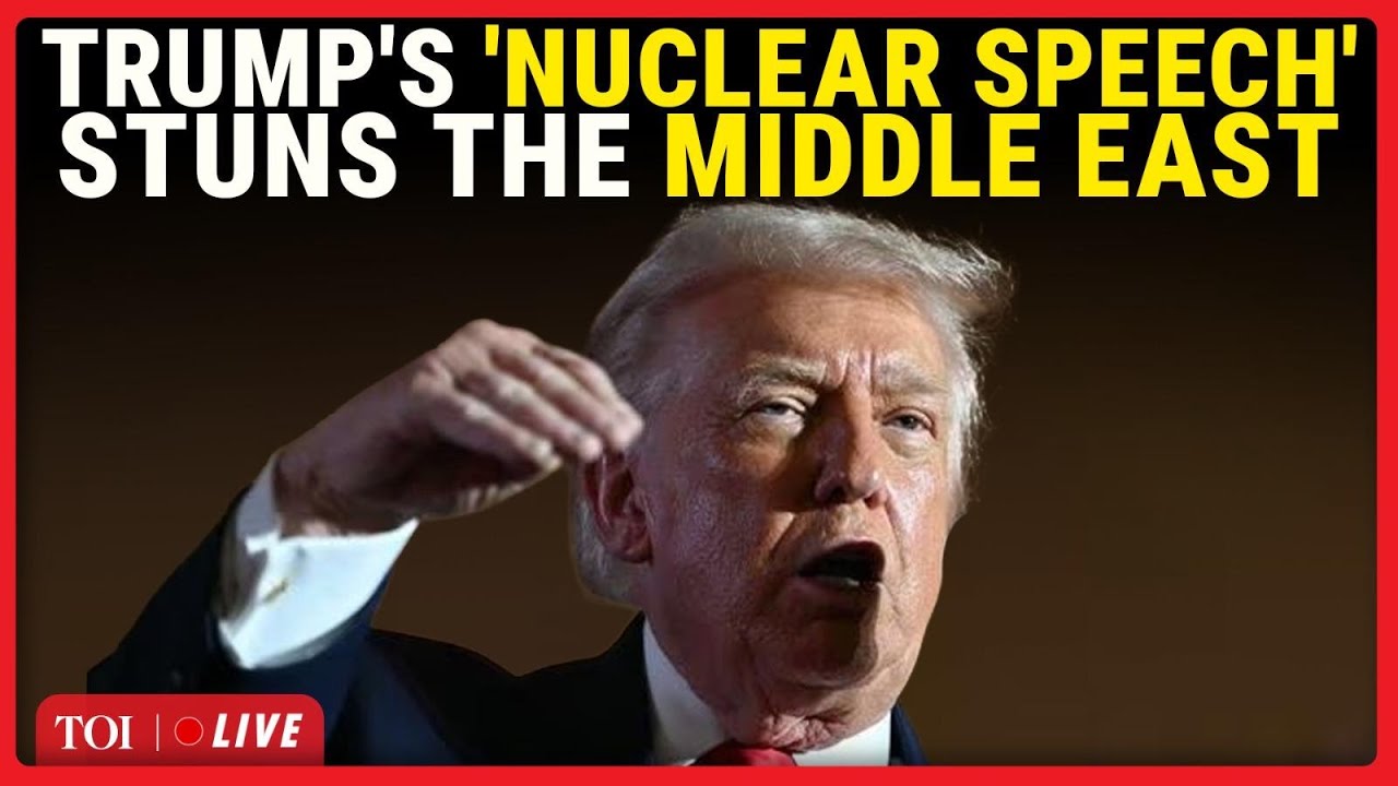 LIVE | &lsquo;World War 3 In&hellip;&rsquo;: Trump STUNNING Nuclear Warning Shocks Europe, Middle East | FULL SPEECH