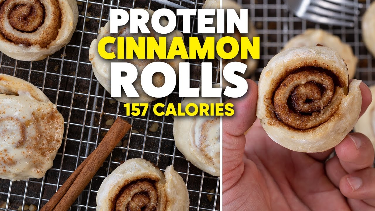 Protein Cinnamon Rolls | Easy & Low Calorie