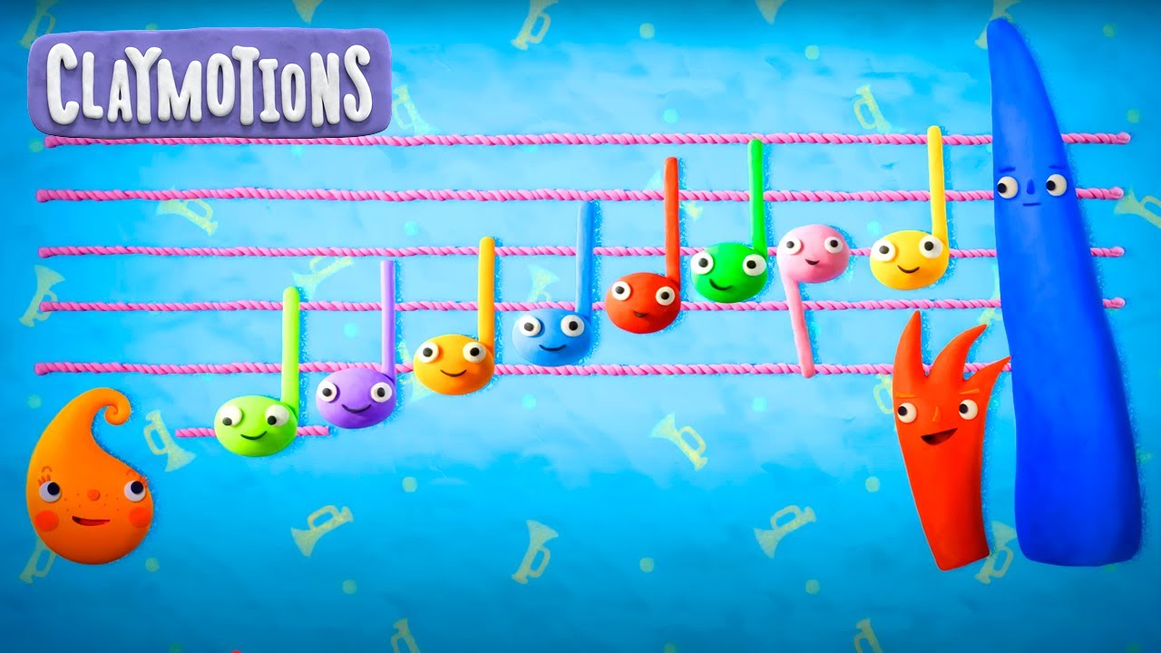 CLAYMOTIONS | Nueva Colección | Aprende números, animales y colores
