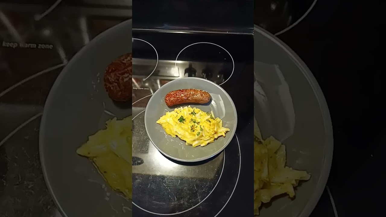 Hash brown Casserole and Sausage in the Ninja Speedi