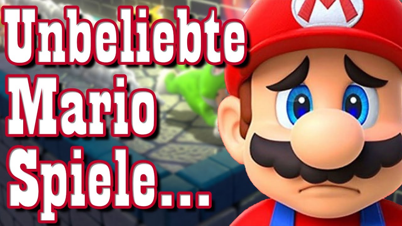 Die 10 UNBELIEBTESTEN Mario Spiele! - RGE