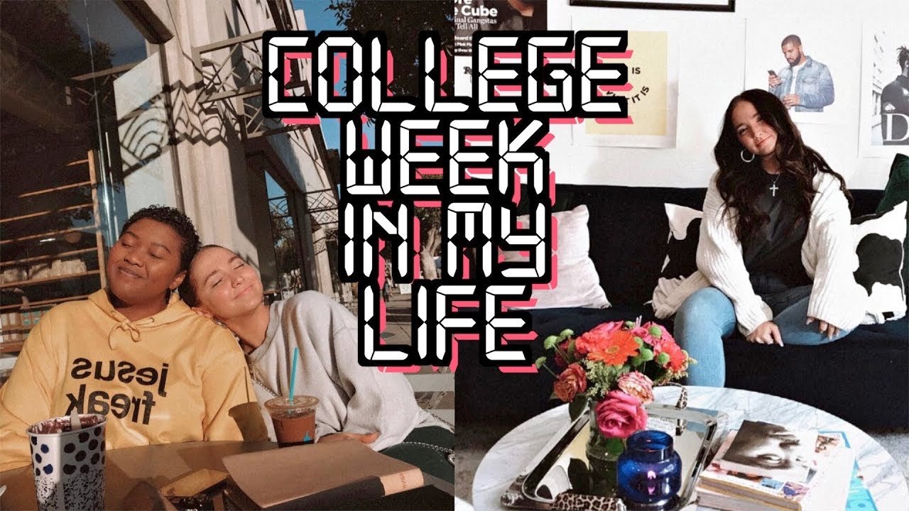 college week in my life | managing burn out and working in college | Kenzie Elizabeth