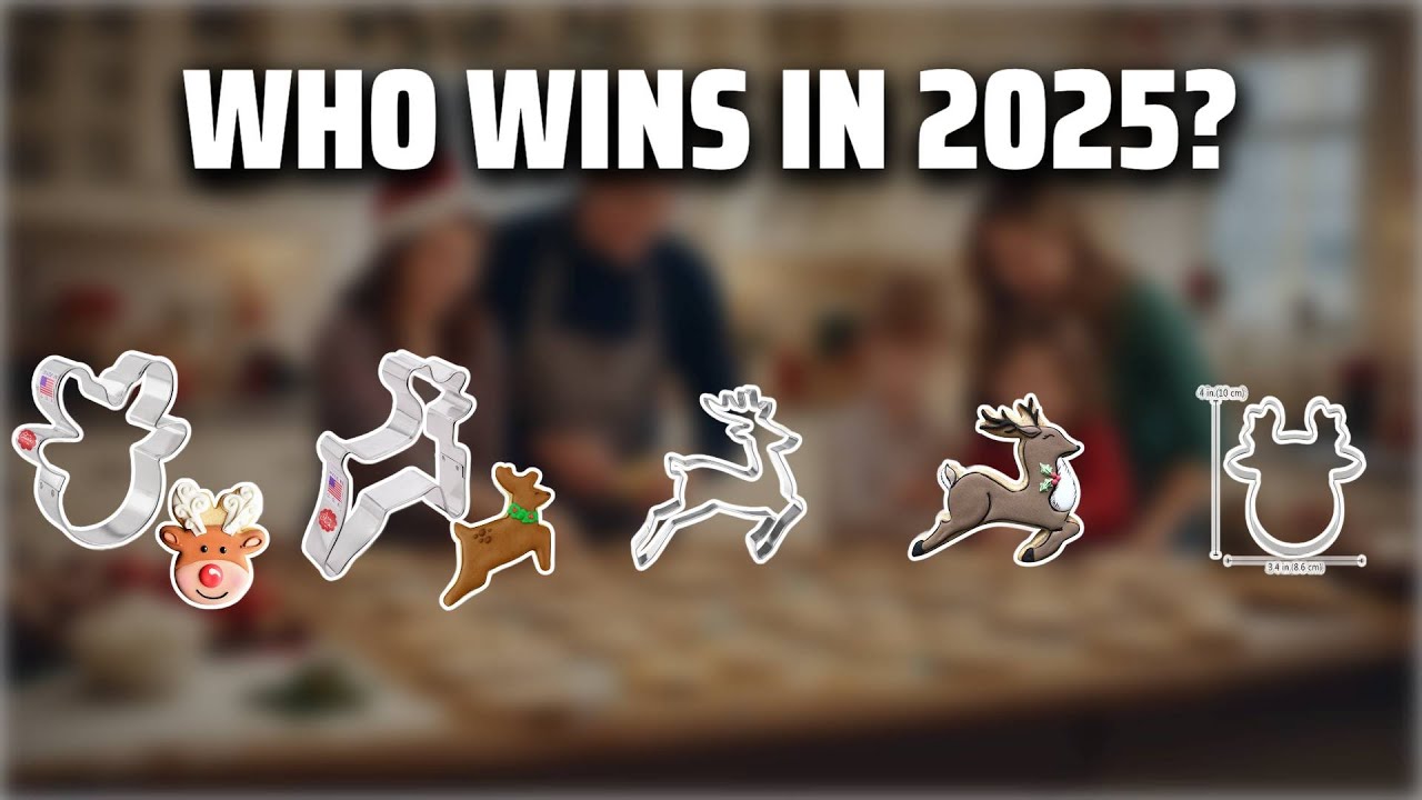 The Top 5 Best Reindeer Cookie Cutter in 2025 - Must Watch Before Buying!