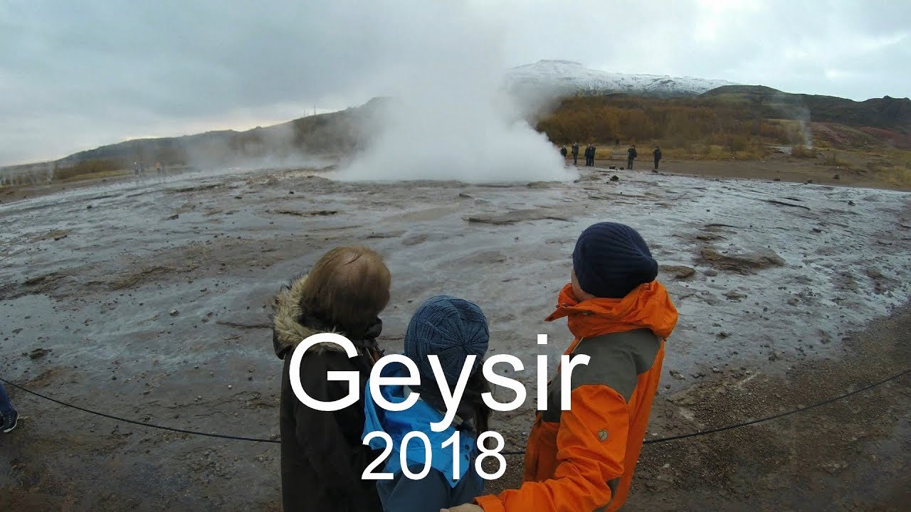✈ ICELAND 2018 |#14 GEYSIR - Coord 64°18'34.9"N 20°18'04.4"W