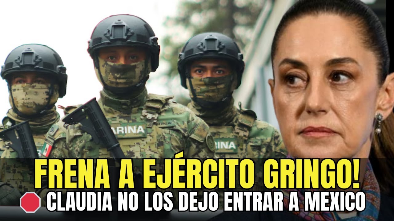 FRENA a Ejercito GRINGO la Presidenta!