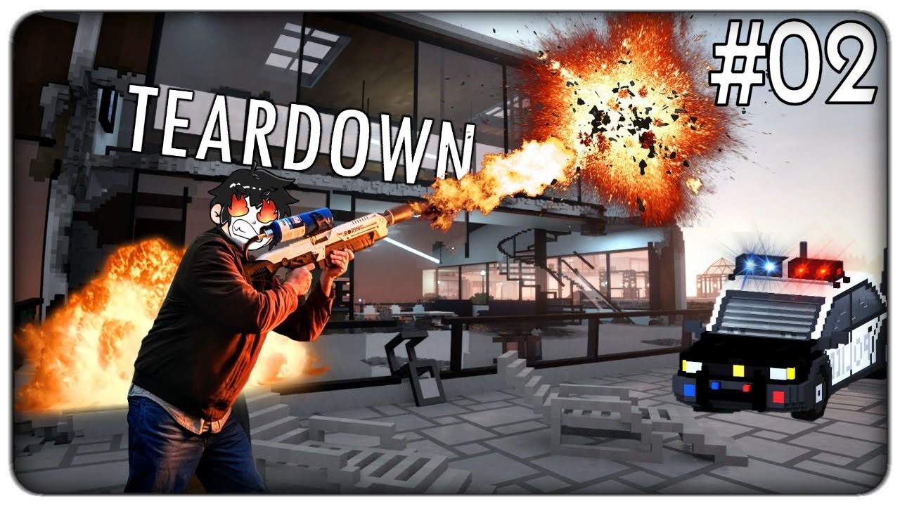 DEVASTIAMO E BRUCIAMO TUTTO E RUBIAMO LE AUTO NELLE VILLE DEI RICCHI | Teardown - ep. 02 ITA