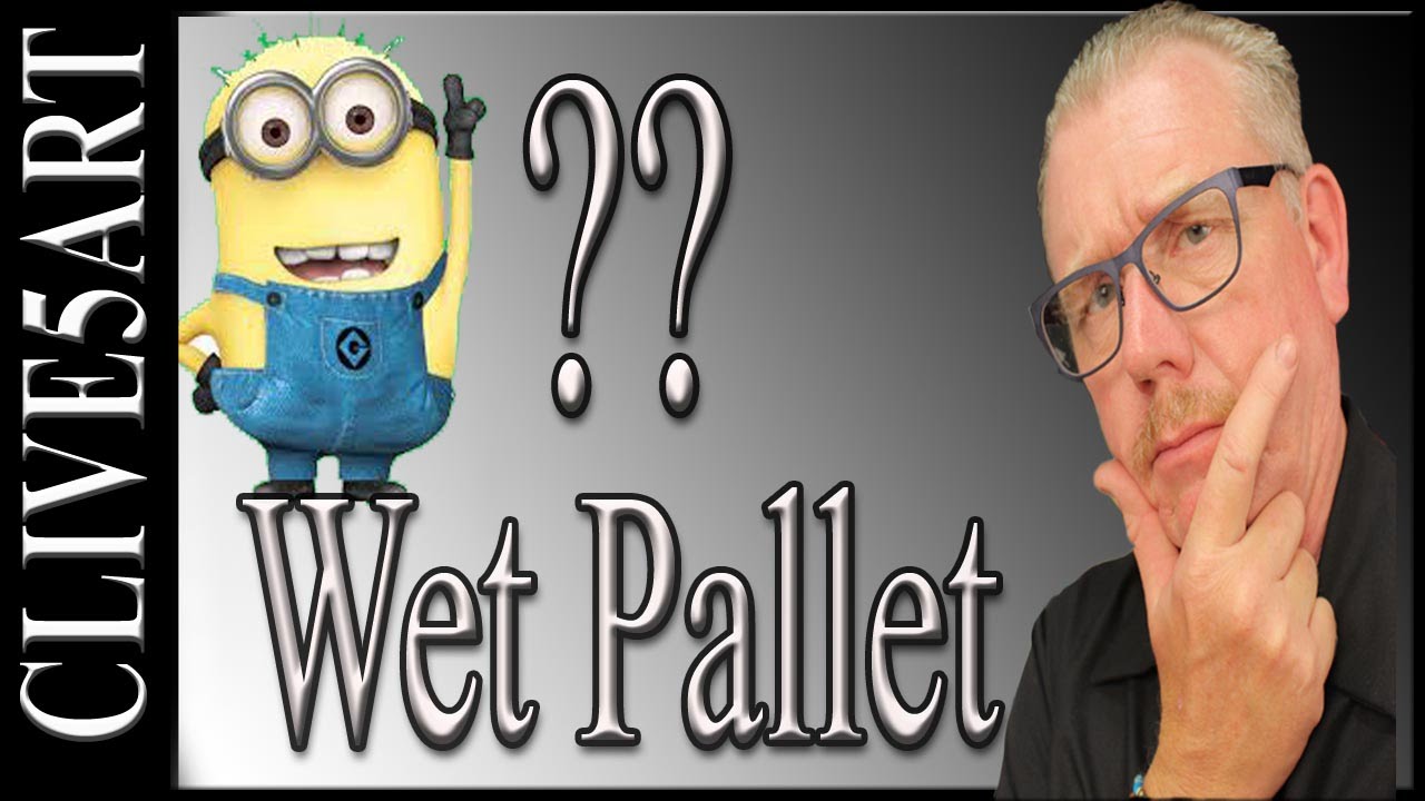 Wet Pallet ??, Acrylic painting for beginners,#clive5art