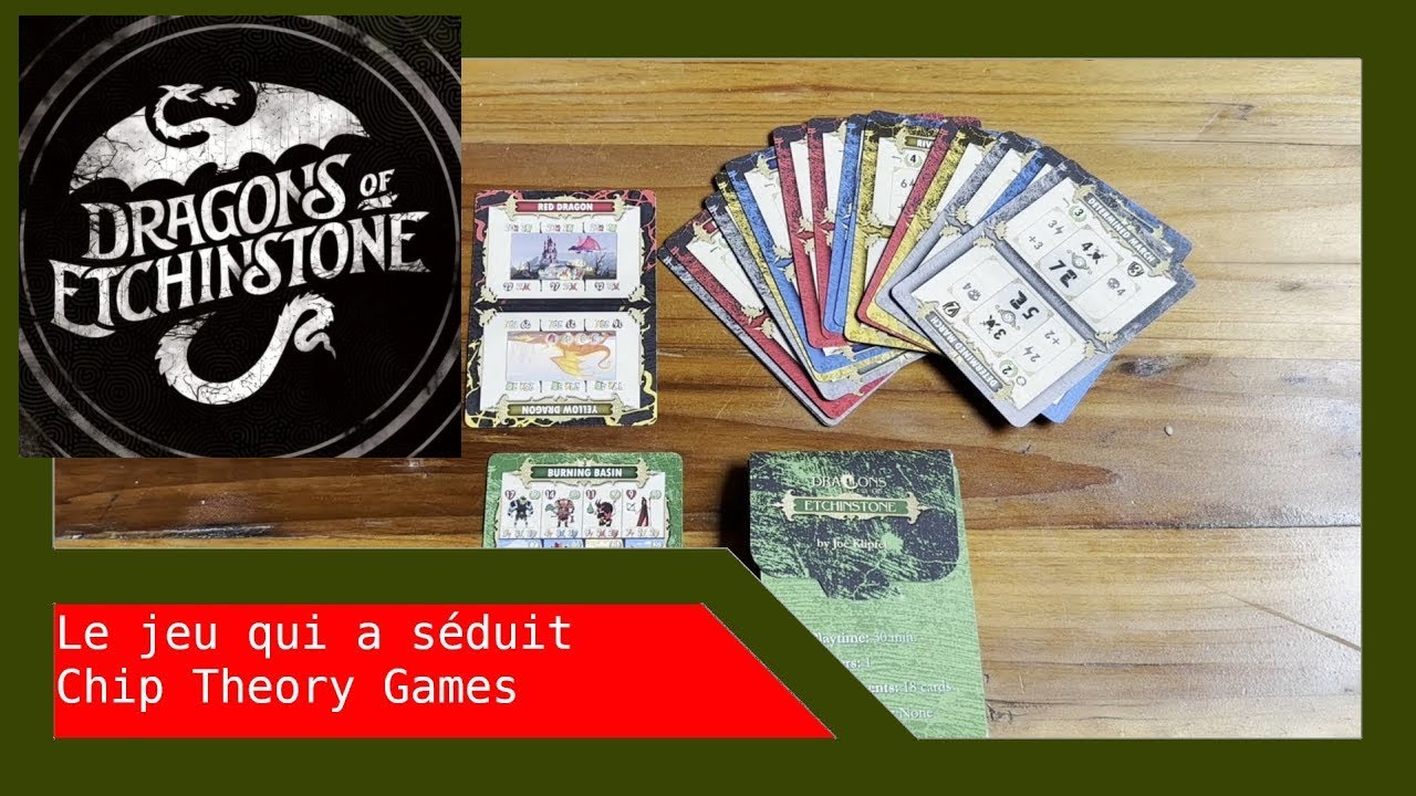 DRAGONS OF ETCHINSTONE - 18 Cartes à Emporter Partout
