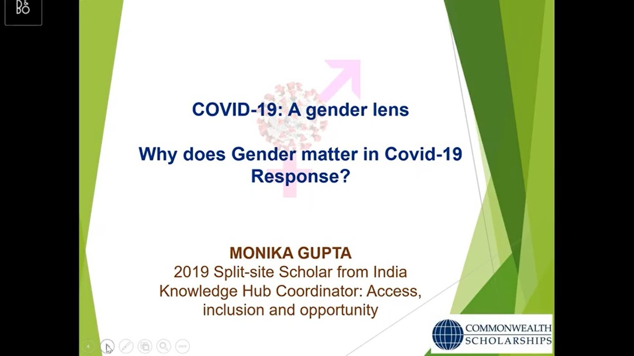 CSC webinar on Why does Gender matter in COVID-19 response?