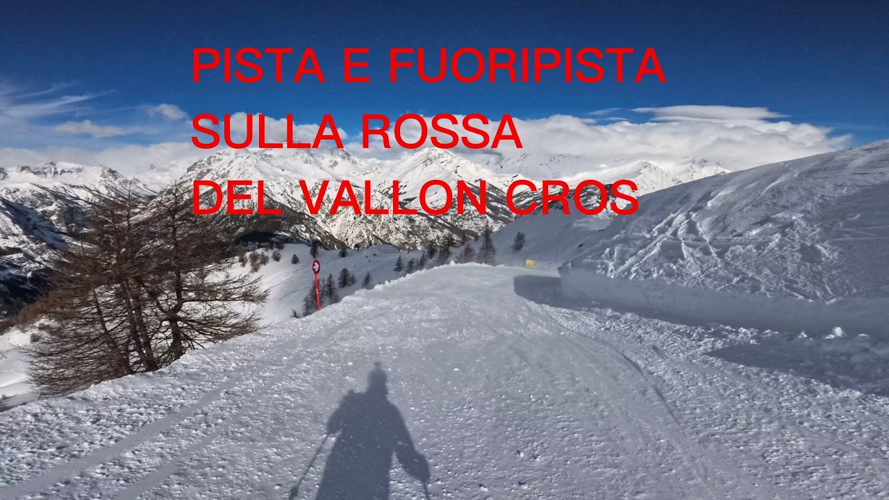 BARDONECCHIA SKI  - Offpiste - Fuoripista - VALLON CROS  #ski #snow #alps