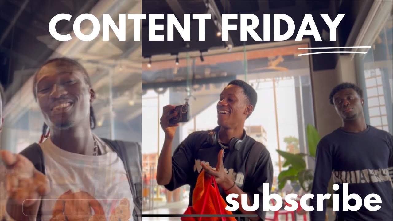 Content Friday and adventure 😂