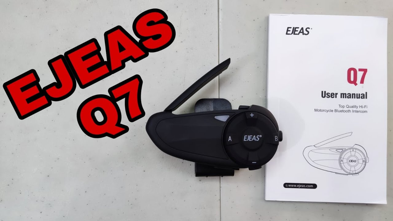 Unboxing dan Cara Pairing EJEAS Q7 Bluetooth Intercom #ejeasq7 #pairingejeasq7