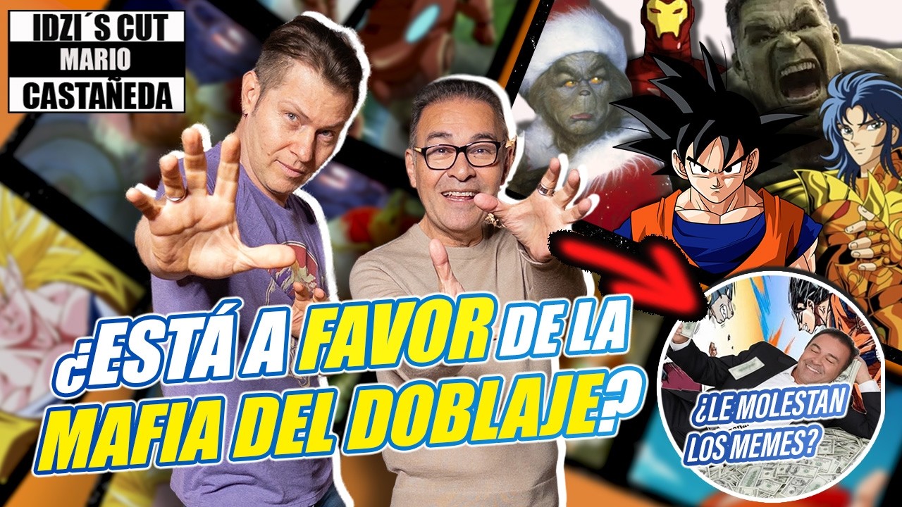 DRAGÓN BALL 40 Aniversario Mario Castañeda, voz de GOKU ¿Esta a favor de la MAFIA del DOBLAJE?