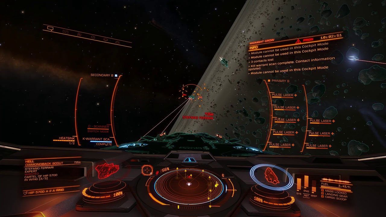 Elite Dangerous Rapid Lasers Haz Res Test