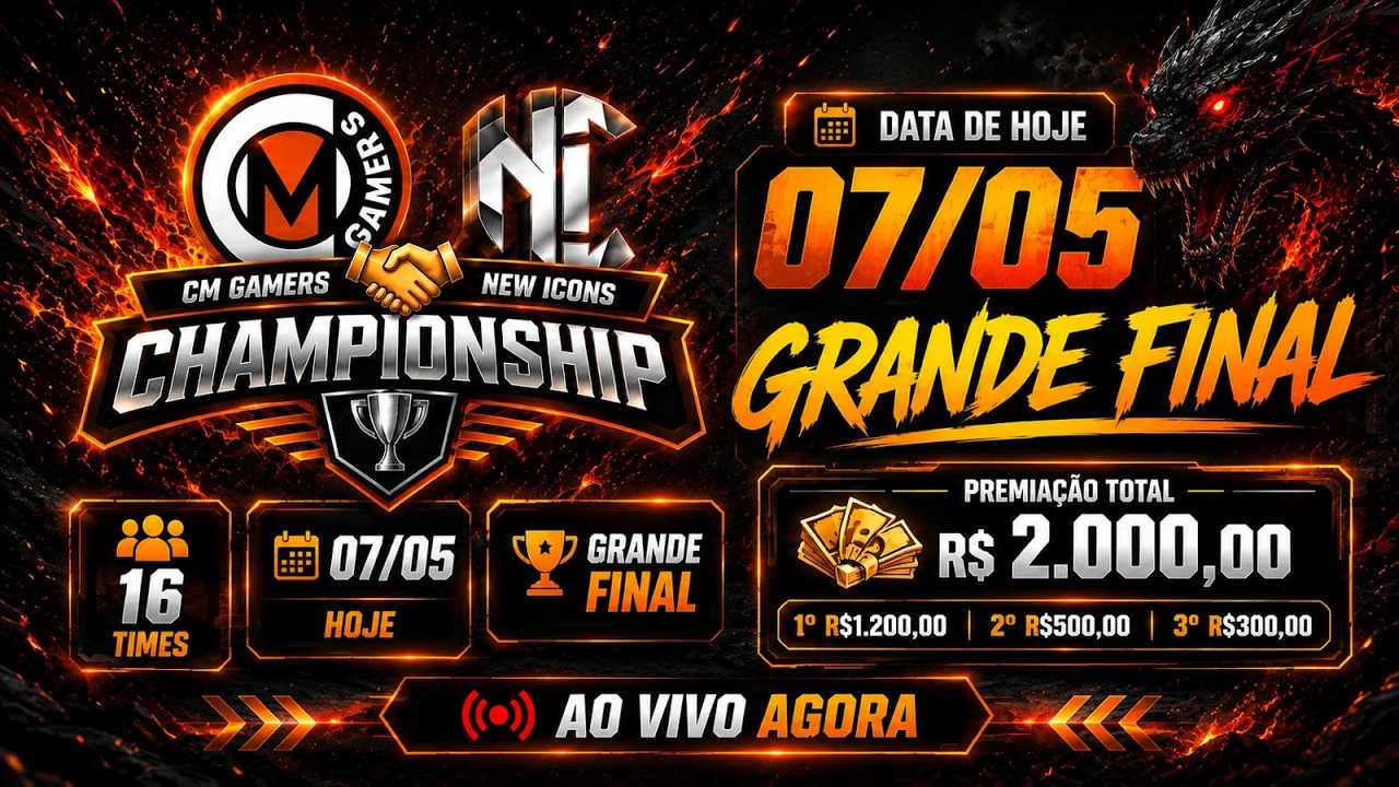 AGORA &ndash; GRANDE FINAL | CM GAMERS x NEW ICONS 🔥