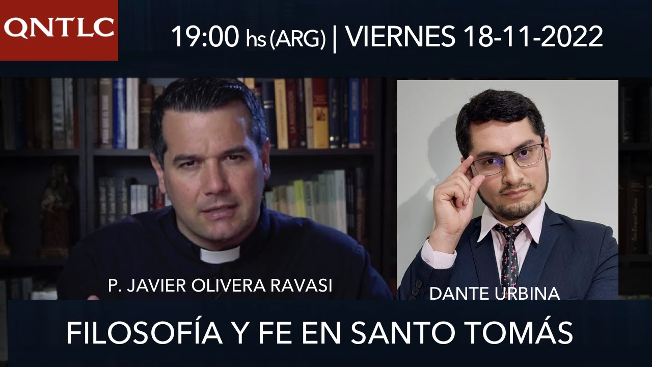 Filosof&iacute;a y Fe en Santo Tom&aacute;s de Aquino. Conversando con Dante Urbina