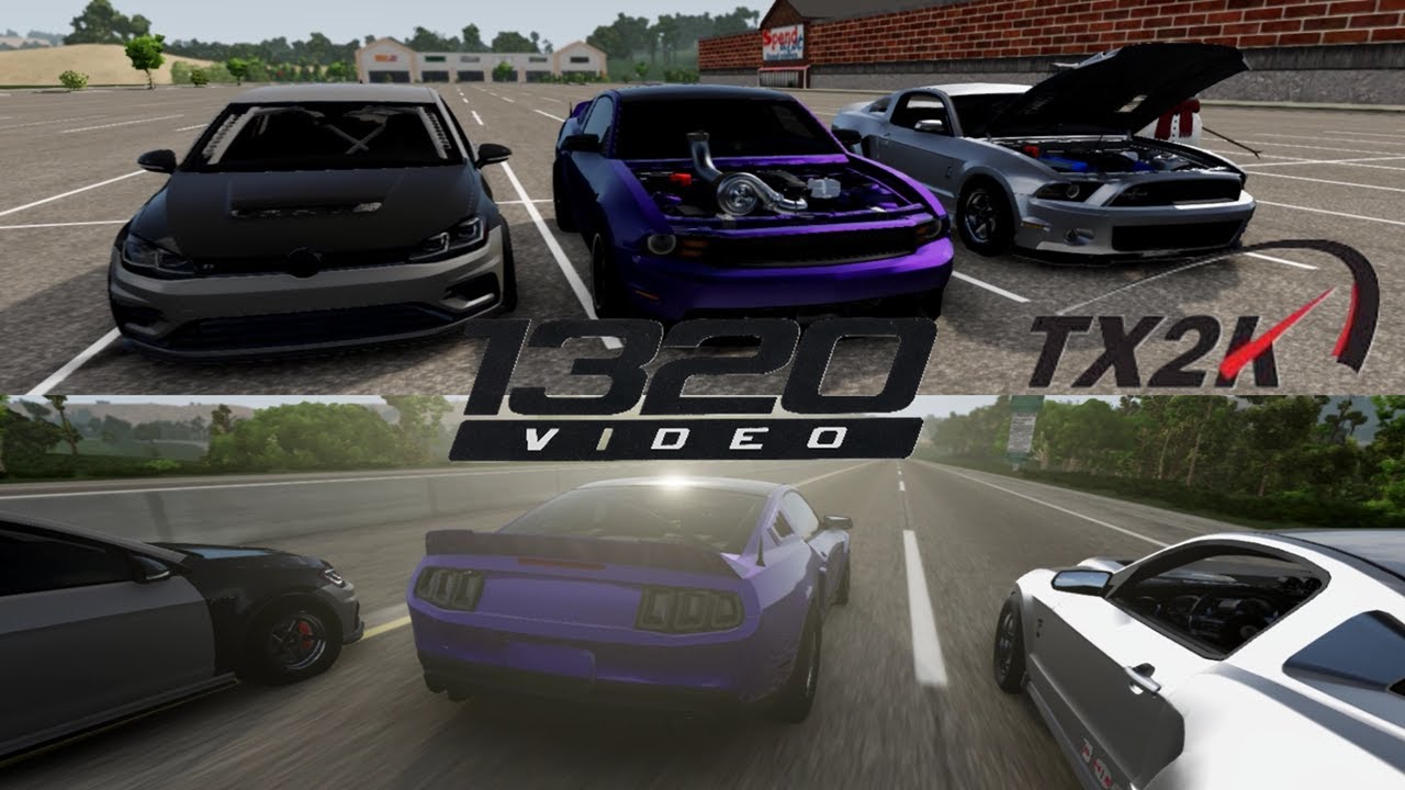 1320 HIGHWAY STREET RACING TX2K24 | 900+Hp Builds | Beam NG (PC)