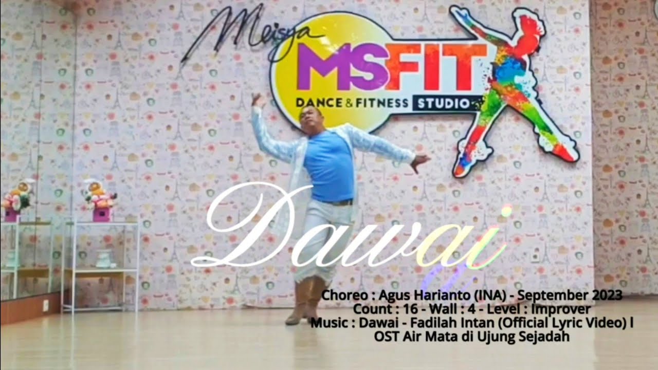 Dawai Line Dance - Choreo Agus Harianto Medan (INA) - September 2023