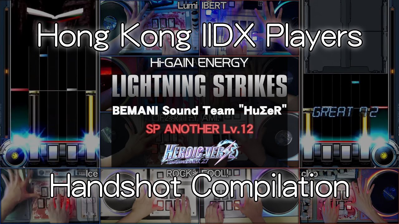 [IIDX手元動画集] LIGHTNING STRIKES (SPA)