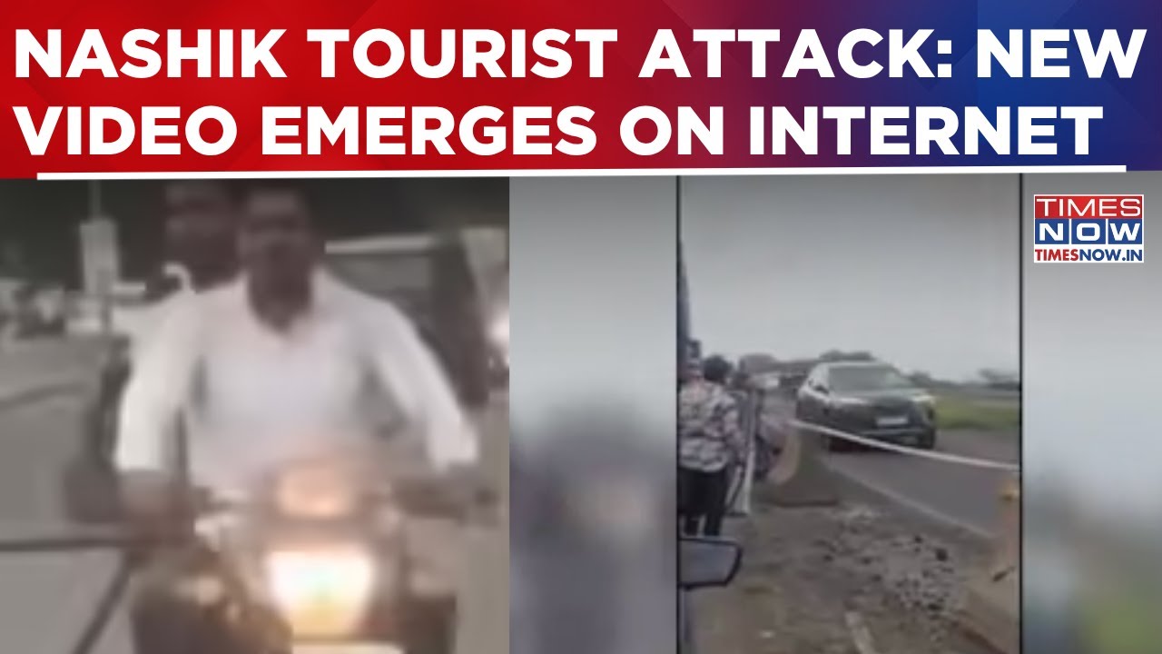 Nashik Tourist Attack: New Video Shows Goon Clinging To Moving Car During 15-Km Chase, 9 Arrested