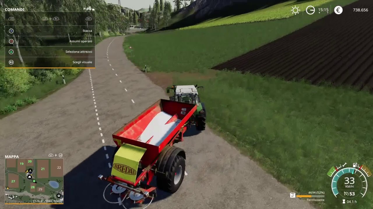 FARMING SIMULATOR 19 PS4 TUTORIAL ITA #6 CANNA DA ZUCCHERO