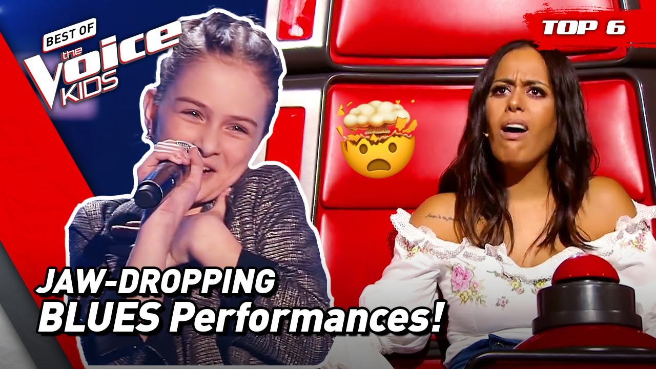 SWINGING BLUES Performances to Dance to in The Voice Kids! 😎 | Top 6