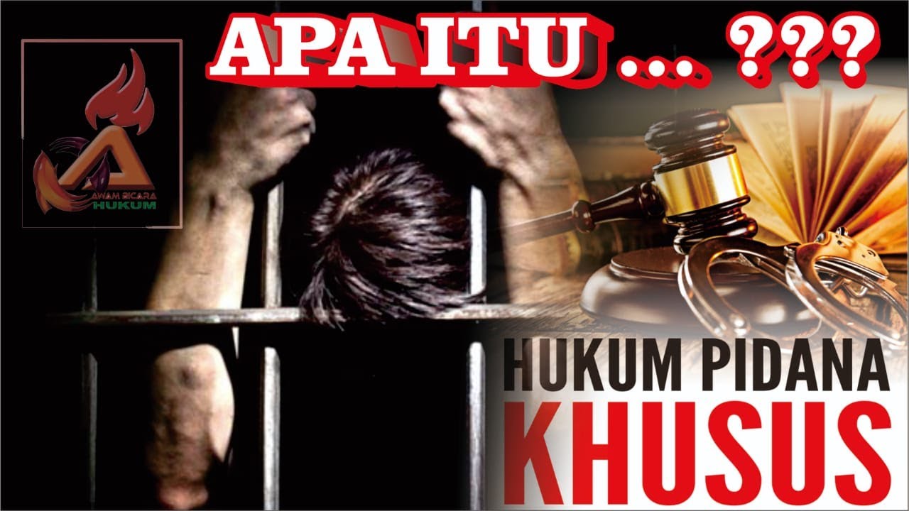 Hukum Pidana Khusus/Tindak Pidana Khusus Bagian I