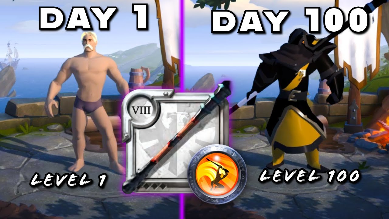 ZERO TO HERO  - From Level 0 To Level 100 - In 11 hours  - Albion Online