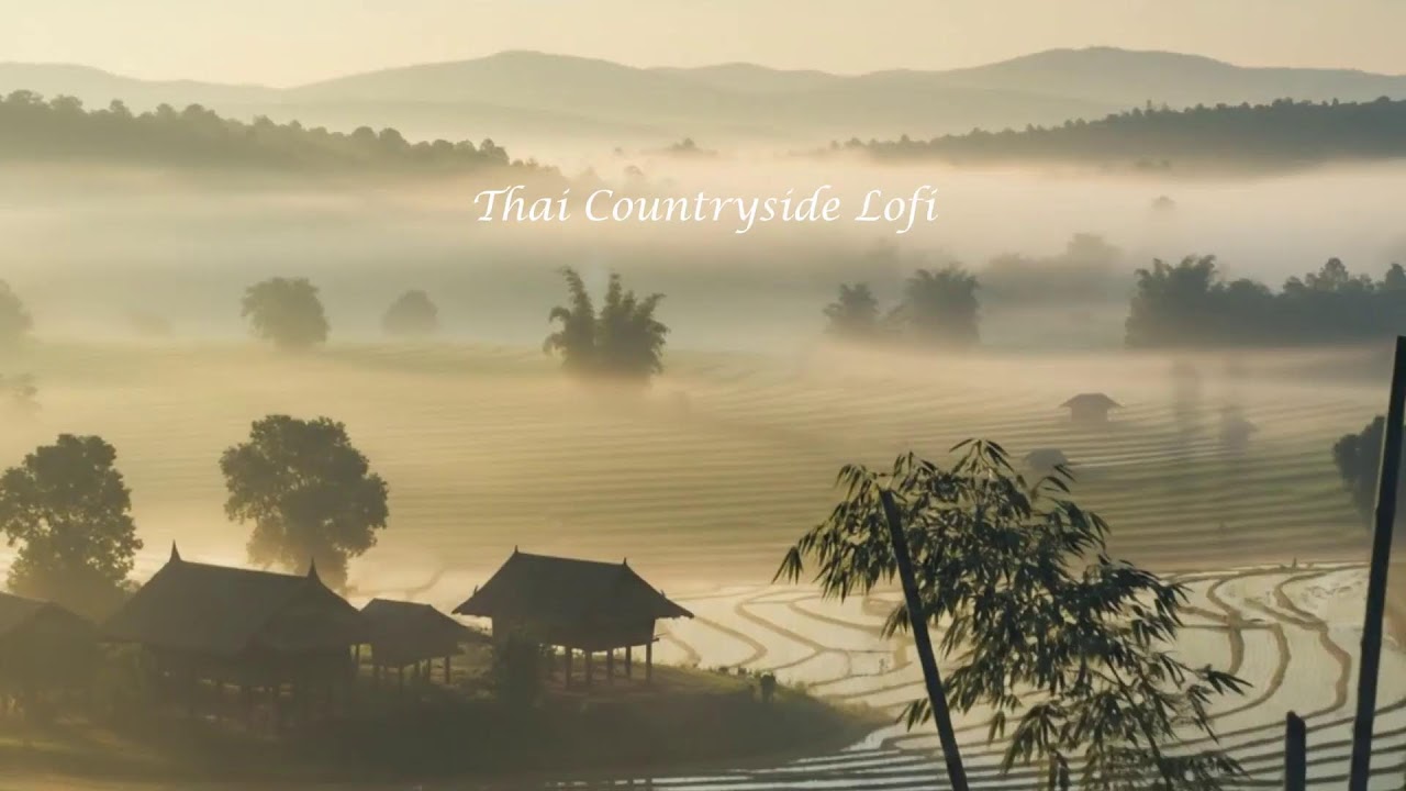 Thai Countryside Lofi – Morning Wind, Gentle Mist, and Bamboo Flute | Cozy Morning Lofi for Relax