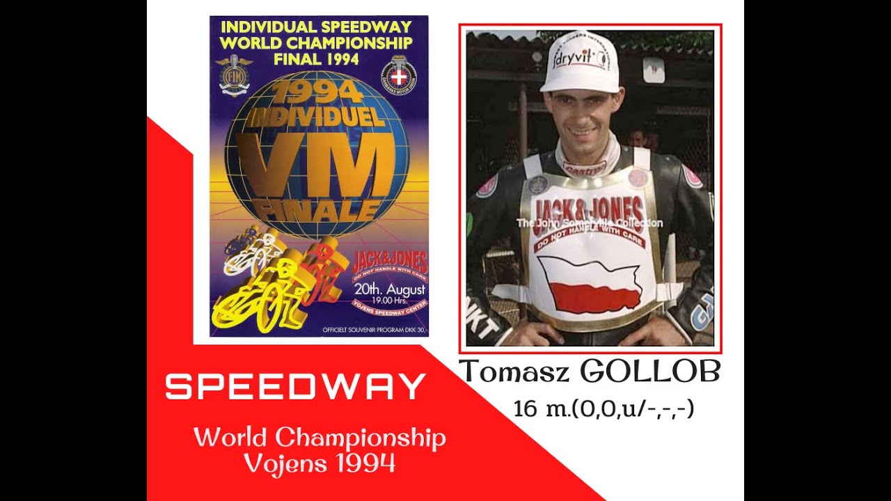 Tomasz Gollob - World Champion 1994 - Vojens  Dania ( Highlights )