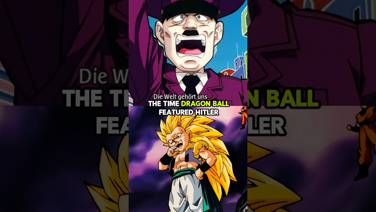 Когда в Dragon Ball Z появился Гитлер?!