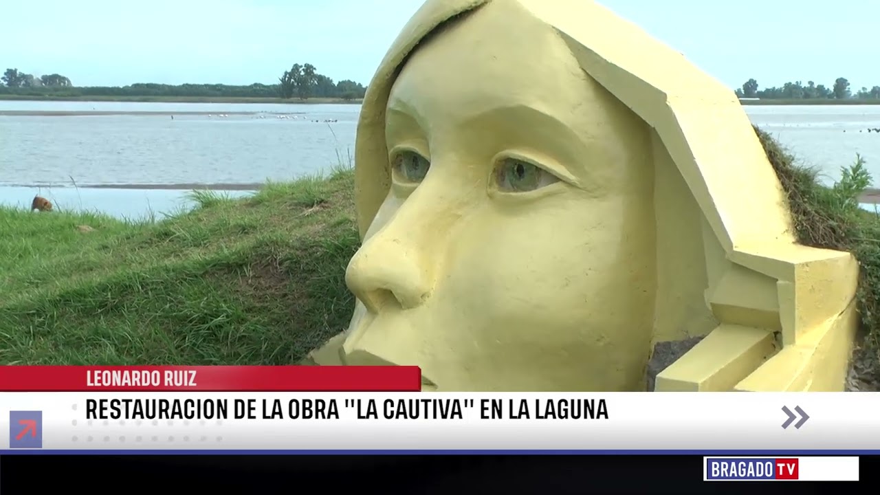 Restauración obra La Cautiva  EN LA LAGUNA  13 03 2026