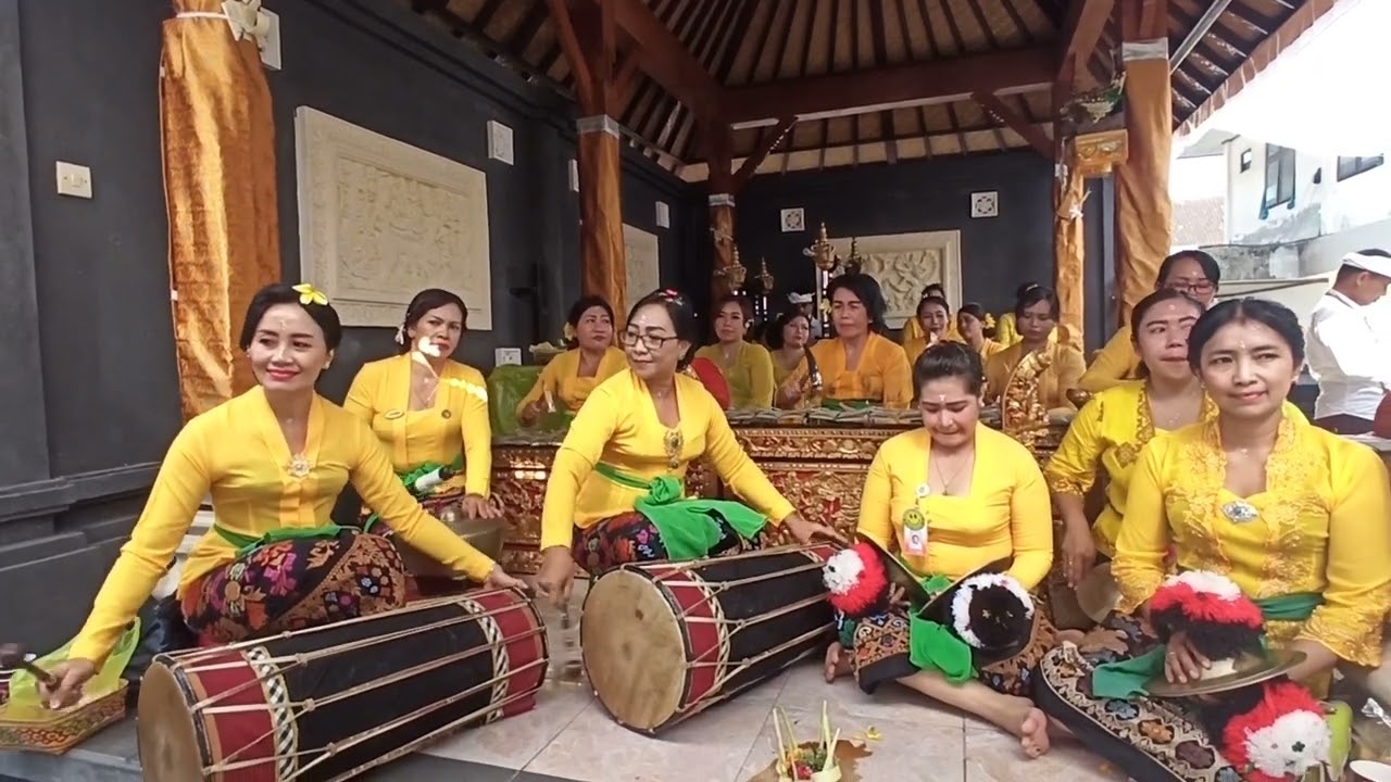 Tabuh Penutup Gilak Manis Seke Gong Wanita RSUD Kabupaten Karangasem #rsudkarangasem