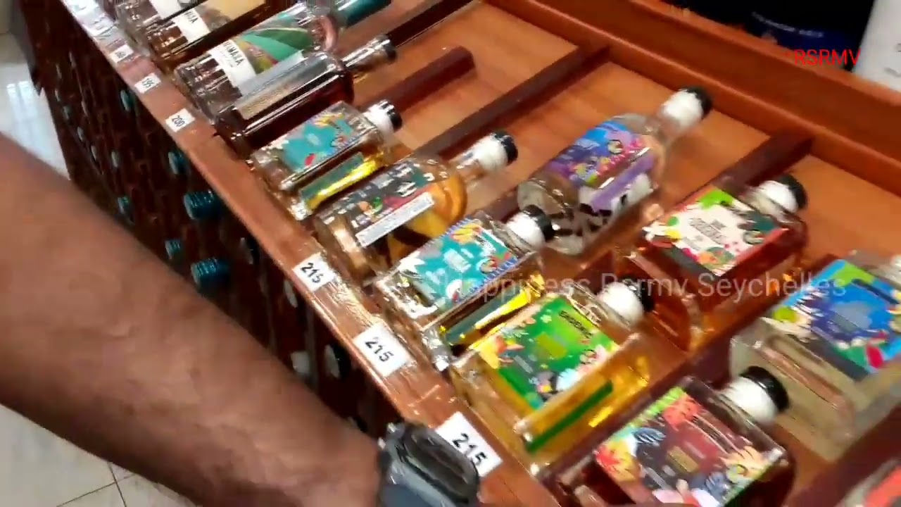 liquor shop Seychelles