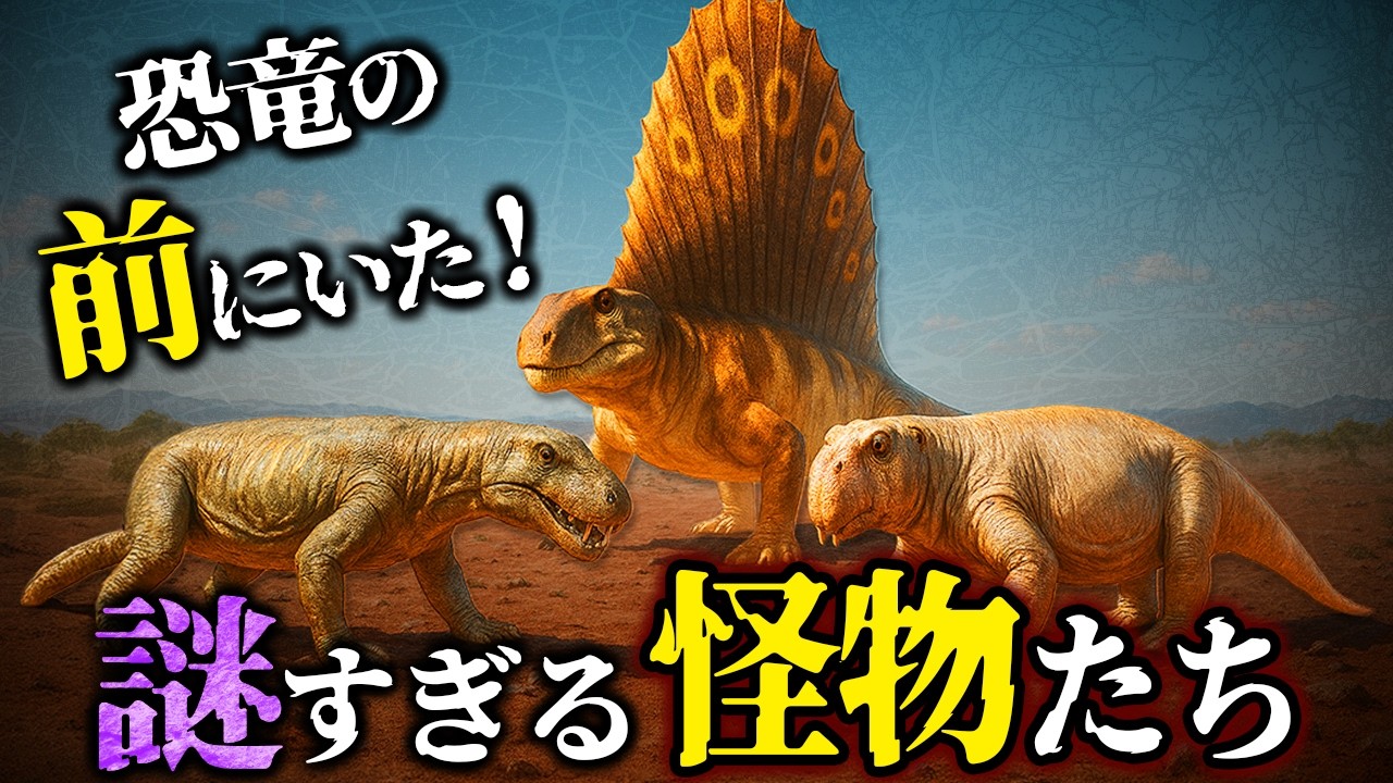 【ゆっくり解説】恐竜のそっくりさんもいた？！恐竜誕生前夜の異形モンスターたち【新作＋傑作選３本】