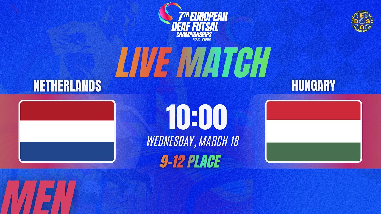 MEN | GAME 34 | SF, 9-12 | NETHERLANDS vs HUNGARY