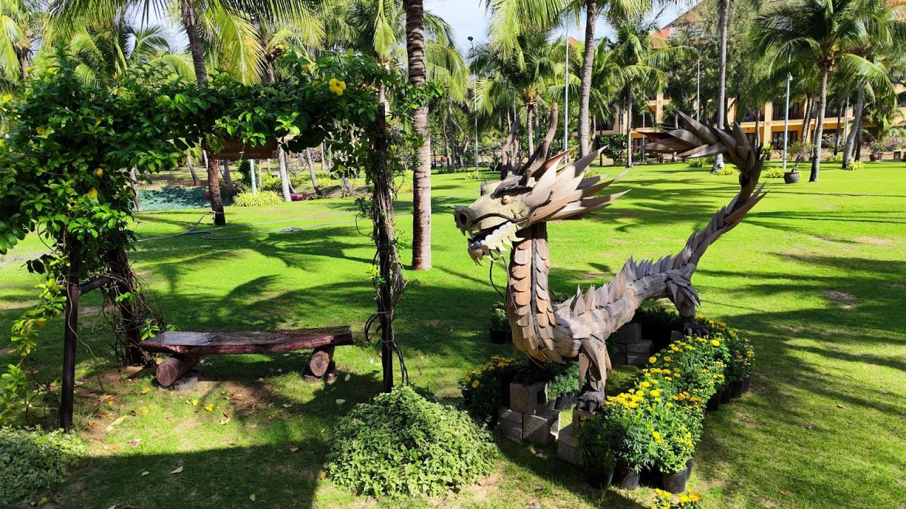 Teil 5, Nachträumen im Pandanus Resort. -  Part 5, dreaming at Pandanus Resort