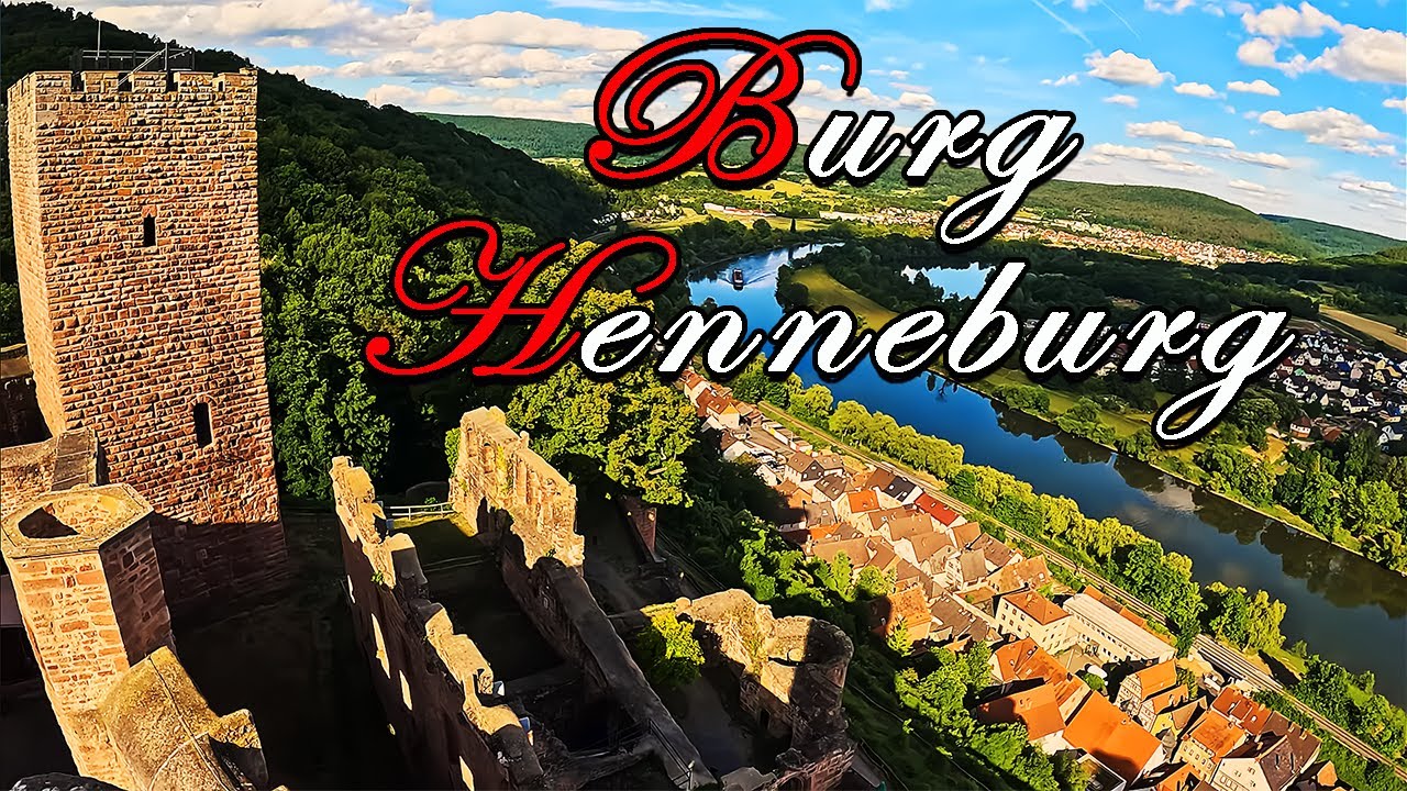 UNHEIMLICHER und SPANNENDER WEHRGANG in der MAUER auf Burg Henneburg [UT] 🇩🇪 🇬🇧 🇫🇷