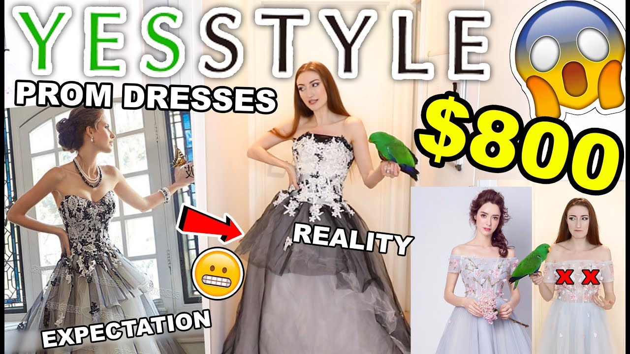 ВЫПУСКНЫЕ ПЛАТЬЯ YESSTYLE ЗА 800 ДОЛЛАРОВ!!! ПРИМЕРКА ВЫПУСКНЫХ ПЛАТЬЕВ ДО 100 ДОЛЛАРОВ!! 2018