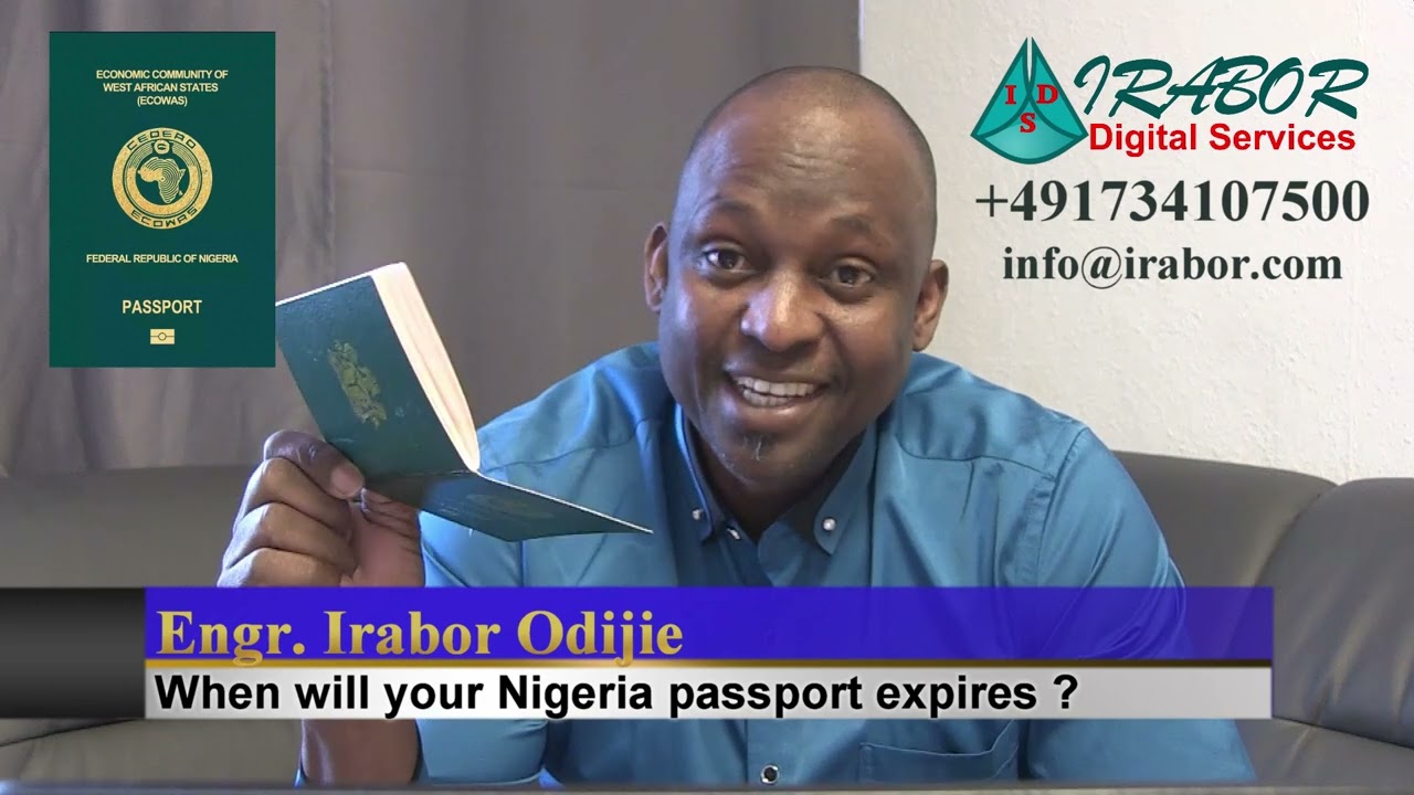 When will your Nigeria passport expires