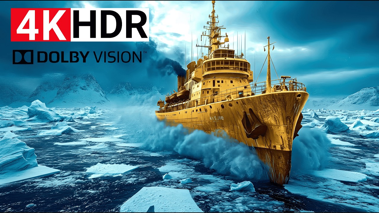 Crystal Clear World in 4K HDR™ 60fps  8K4K TV