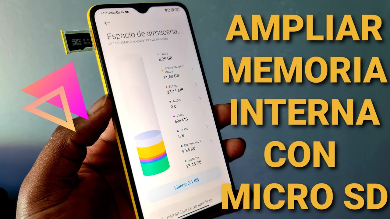 SE puede poner la tarjeta SD como almacenamiento interno ? en mi (Xiaomi)
