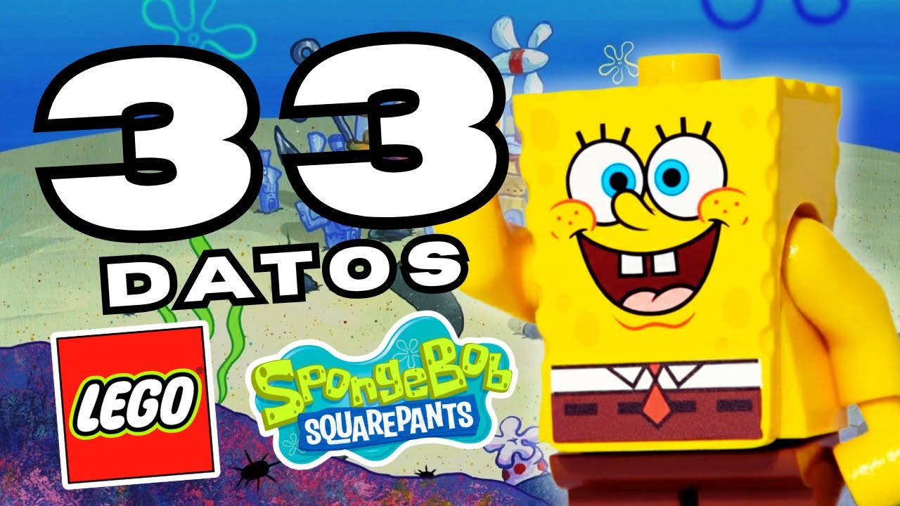 33 DATOS QUE NO SABÍAS DE LEGO BOB ESPONJA 🤩