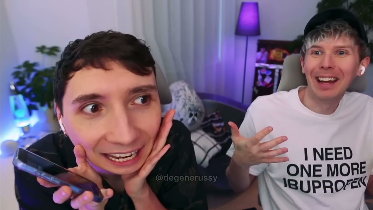 Dan leeeaning in | Dan and Phil recurring themes in 2025 in no particular order: Part 18
