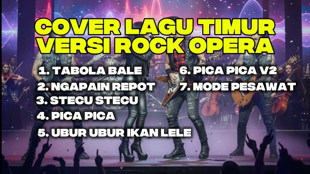 COVER LAGU VIRALL DARI TIMUR VERSI POP ROCK OPERA