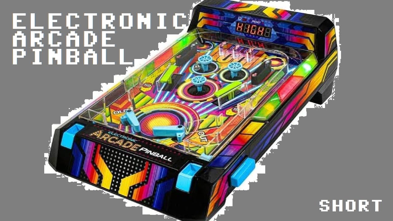 Electronic Arcade Pinball - Dominik z siostrą testują flipper-zabawkę (short)