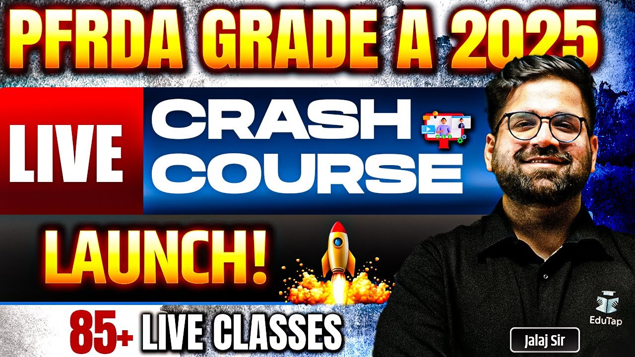 PFRDA Grade A Course 2025 | PFRDA Assistant Manager/ Officer Phase 1 & 2 Preparation Online Coaching