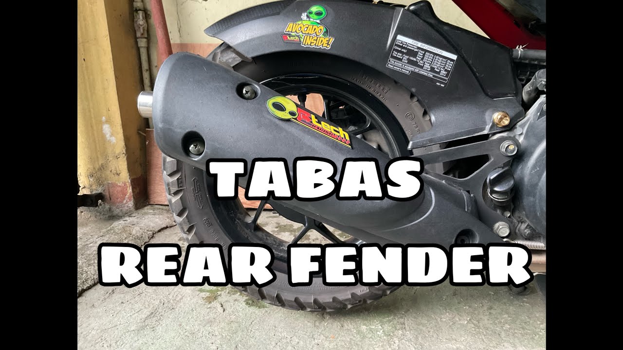 Tabas Rear Fender | Honda Zoomer Gen 2